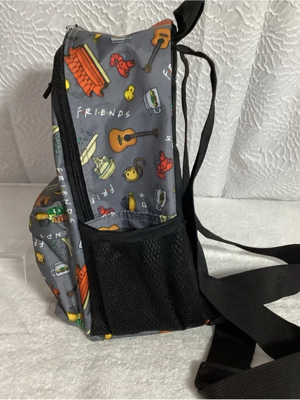 FRIENDS TV Show Classic Icons Graphic Mini Canvas Backpack From Target 2021 NWOT